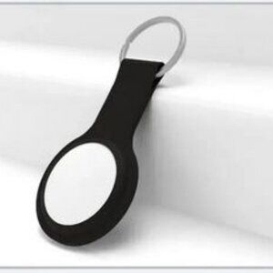 Free🎁NWT Silicon Airtag Cover Keychain GPS Tracker Smart Locator Key Chain Case